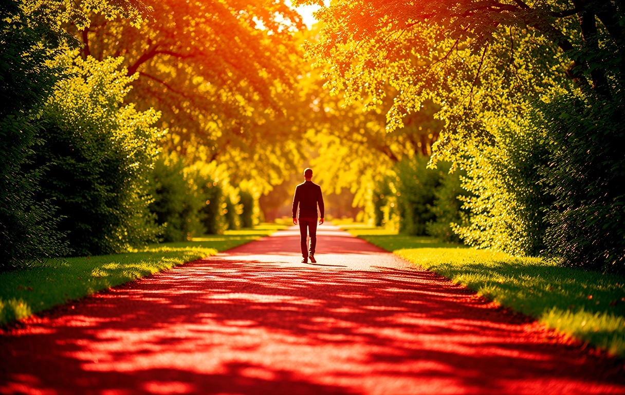 Spaziergang im Park